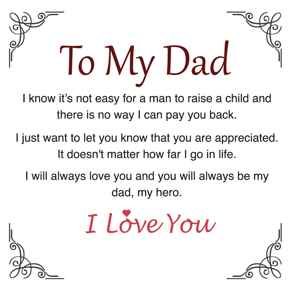 Greeting Card to my Dad