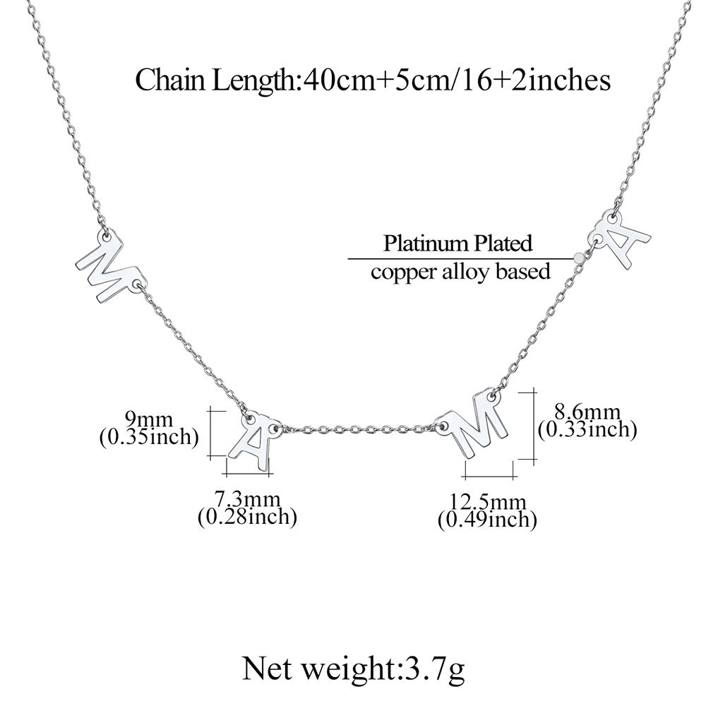 Moms Necklace for mom FIN23704 Size