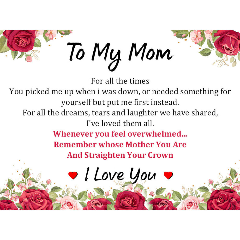 To my mom greeting cards