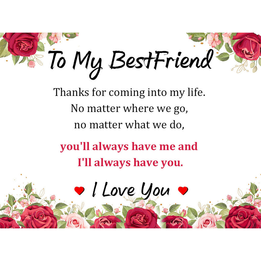 To my bestfriend greeting card