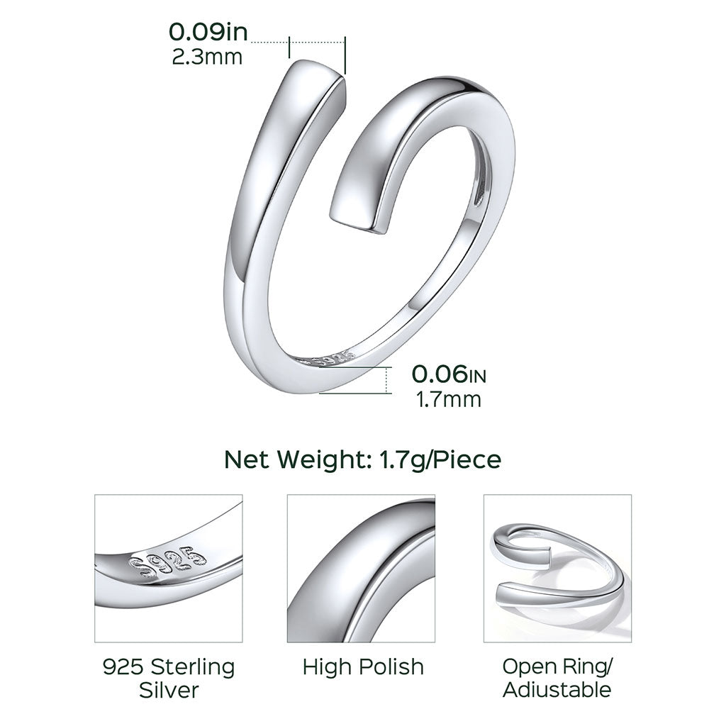 Womens Minimalist Toe Rings Size CTR55214