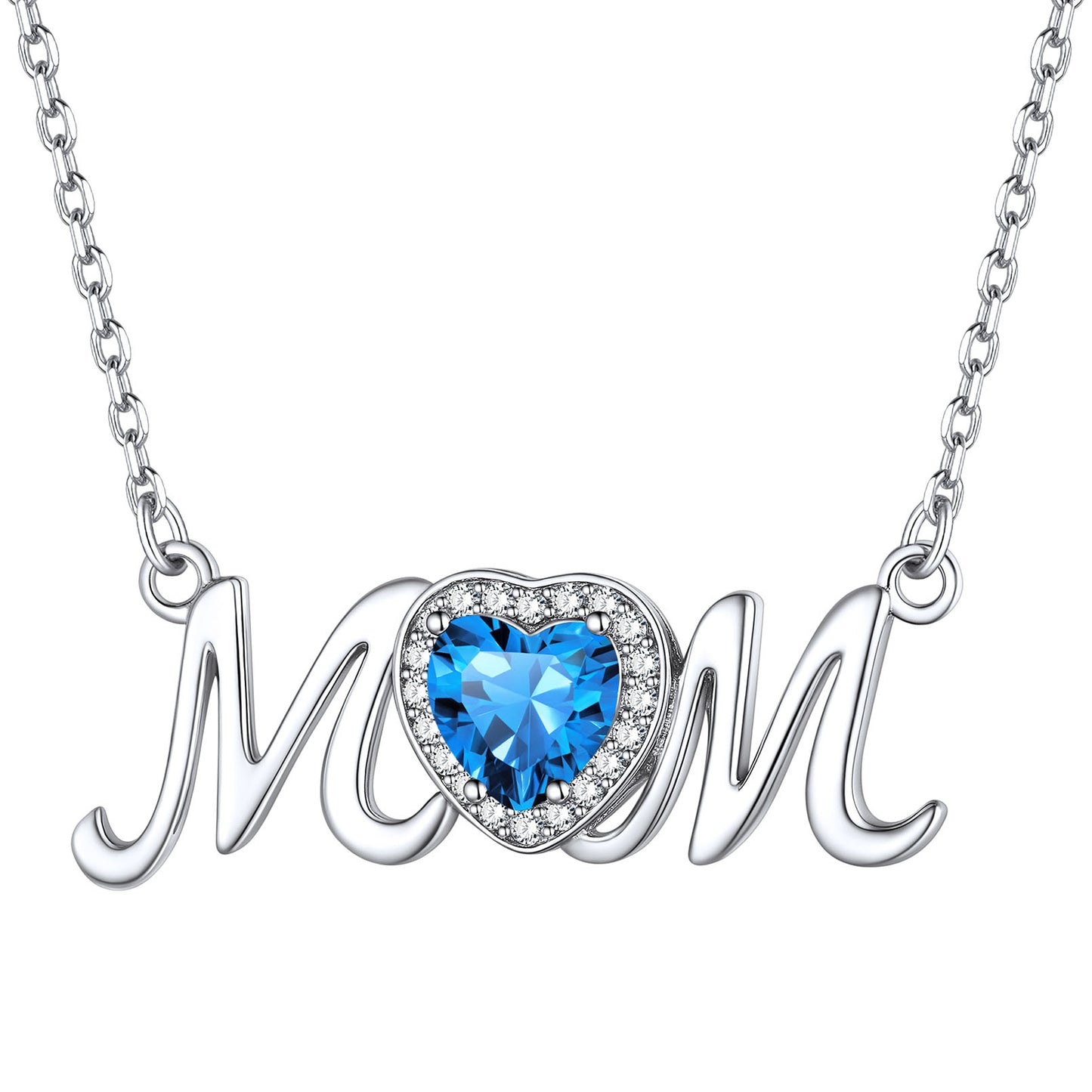 Birthstone Mom Necklace Tanzanite