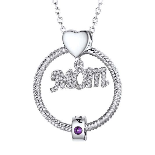 1 Birthstone Necklace