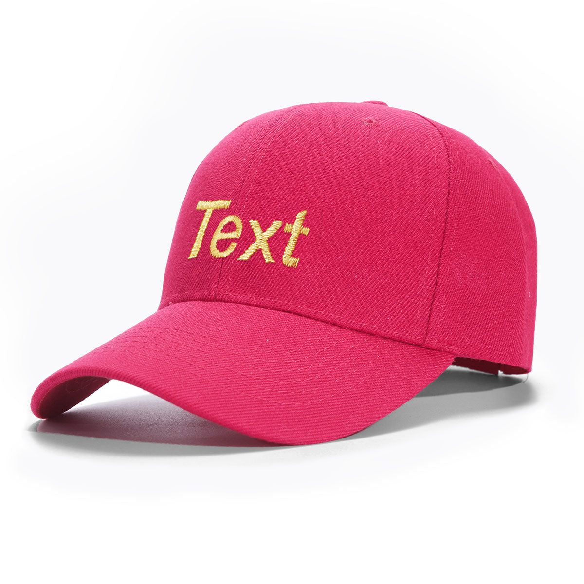 Custom Hat Baseball Cap with Embroidery Text