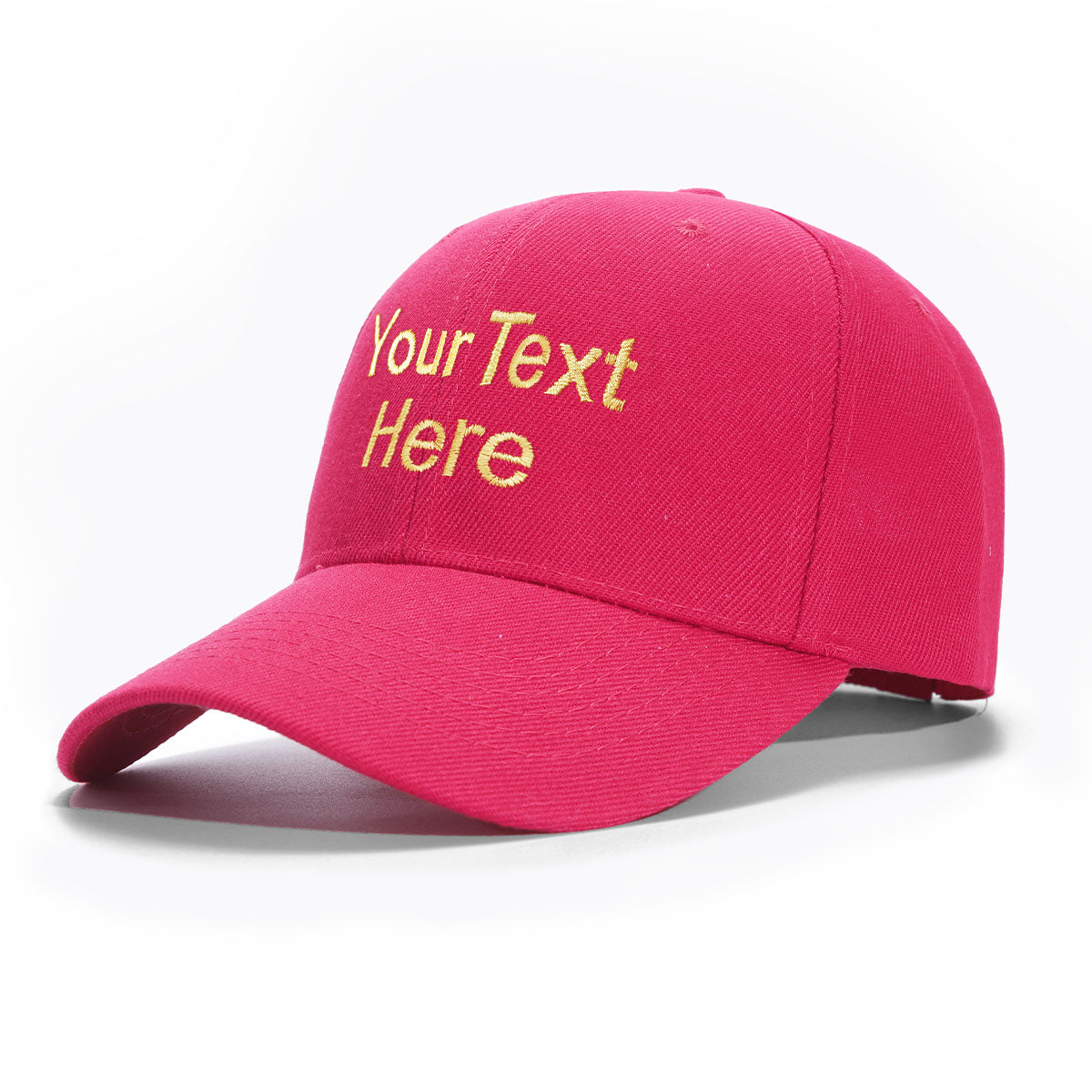 Custom Hat Baseball Cap with Embroidery Text