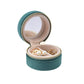 Round Small Travel Jewelry Case Organizer