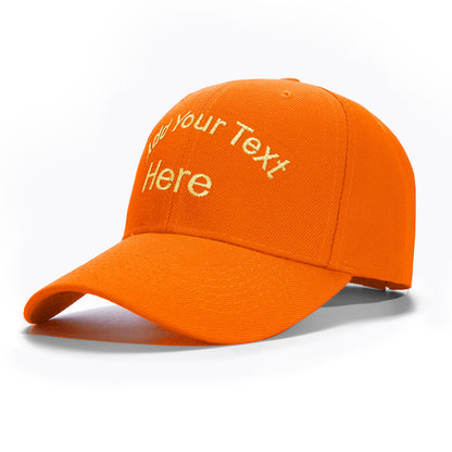Custom Hat Baseball Cap with Embroidery Text