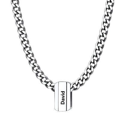 1 Name Charm Necklace