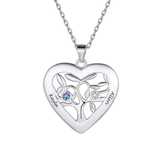 2 Birthstone Necklace