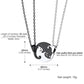 Custom Cat  Matching Necklace For Couple