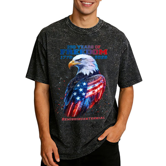 250 Year American T Shirt 4th July T-Shirt