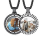 Double Sided Picture Necklace, Black