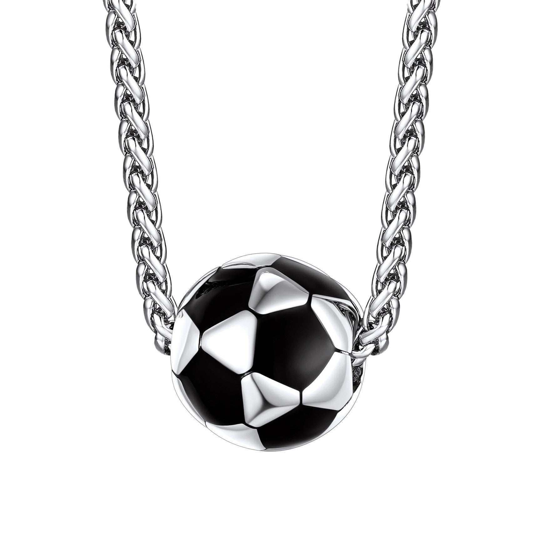 3D Soccer Necklaces Sport Necklace