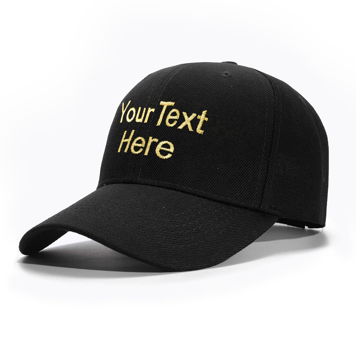 Custom Hat Baseball Cap with Embroidery Text