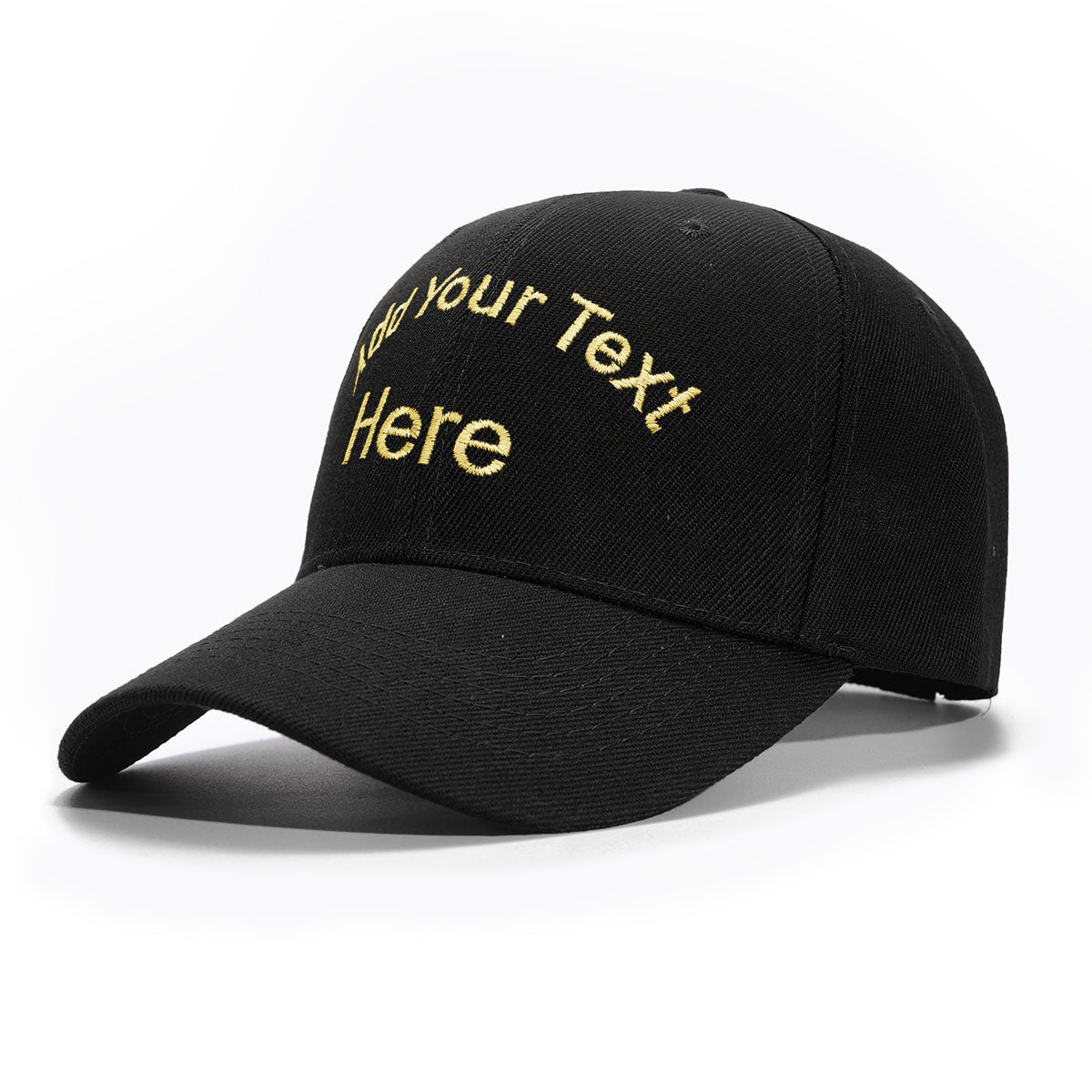 Custom Hat Baseball Cap with Embroidery Text