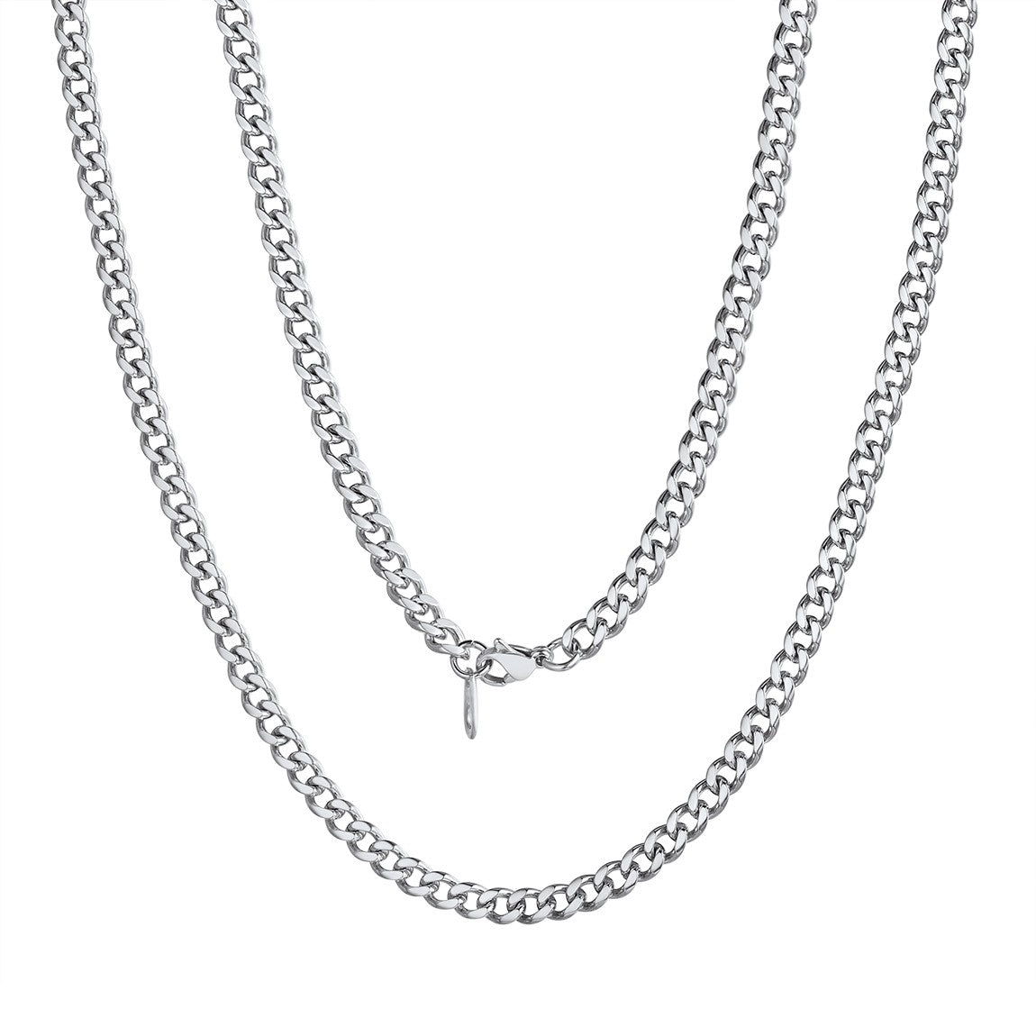 4.8mm Miami Cuban Link Chain Necklace