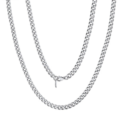 4.8mm Miami Cuban Link Chain Necklace
