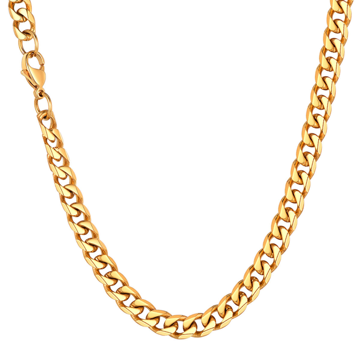 Stainless Steel Cuban Link Chain Necklace 3/6/9/12MM