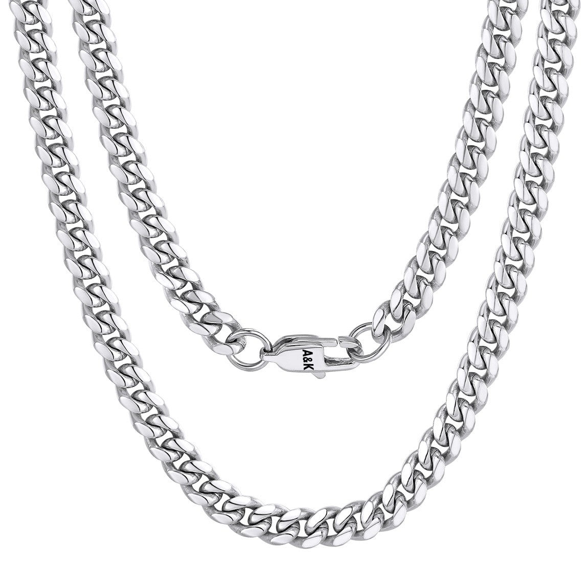 6mm Miami Cuban Link Chain Necklace