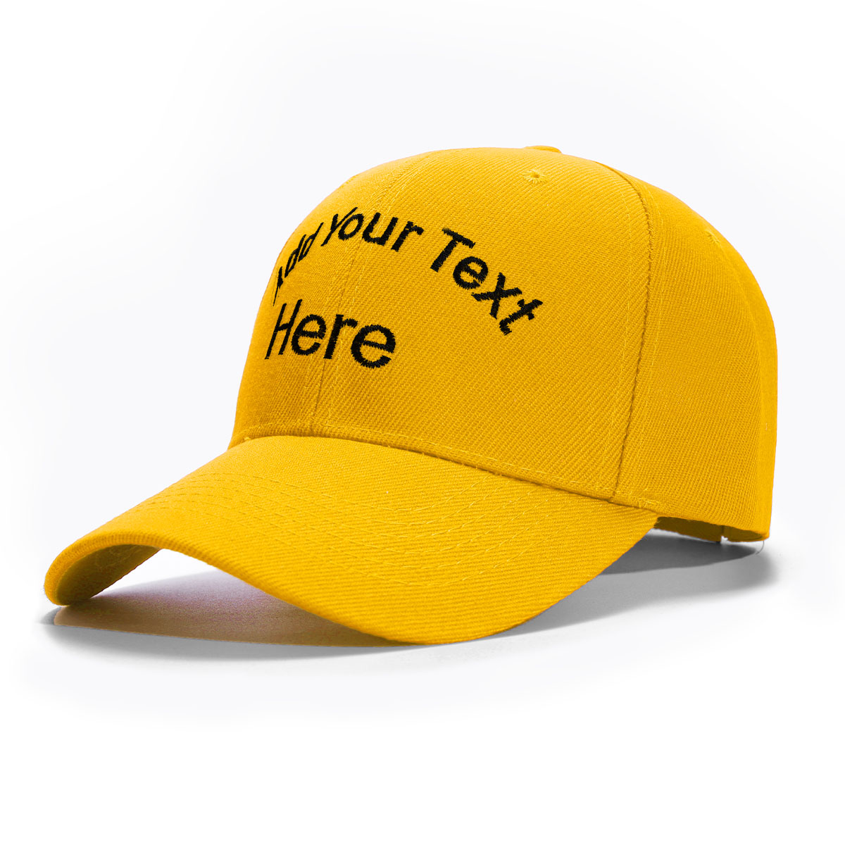 Custom Hat Baseball Cap with Embroidery Text