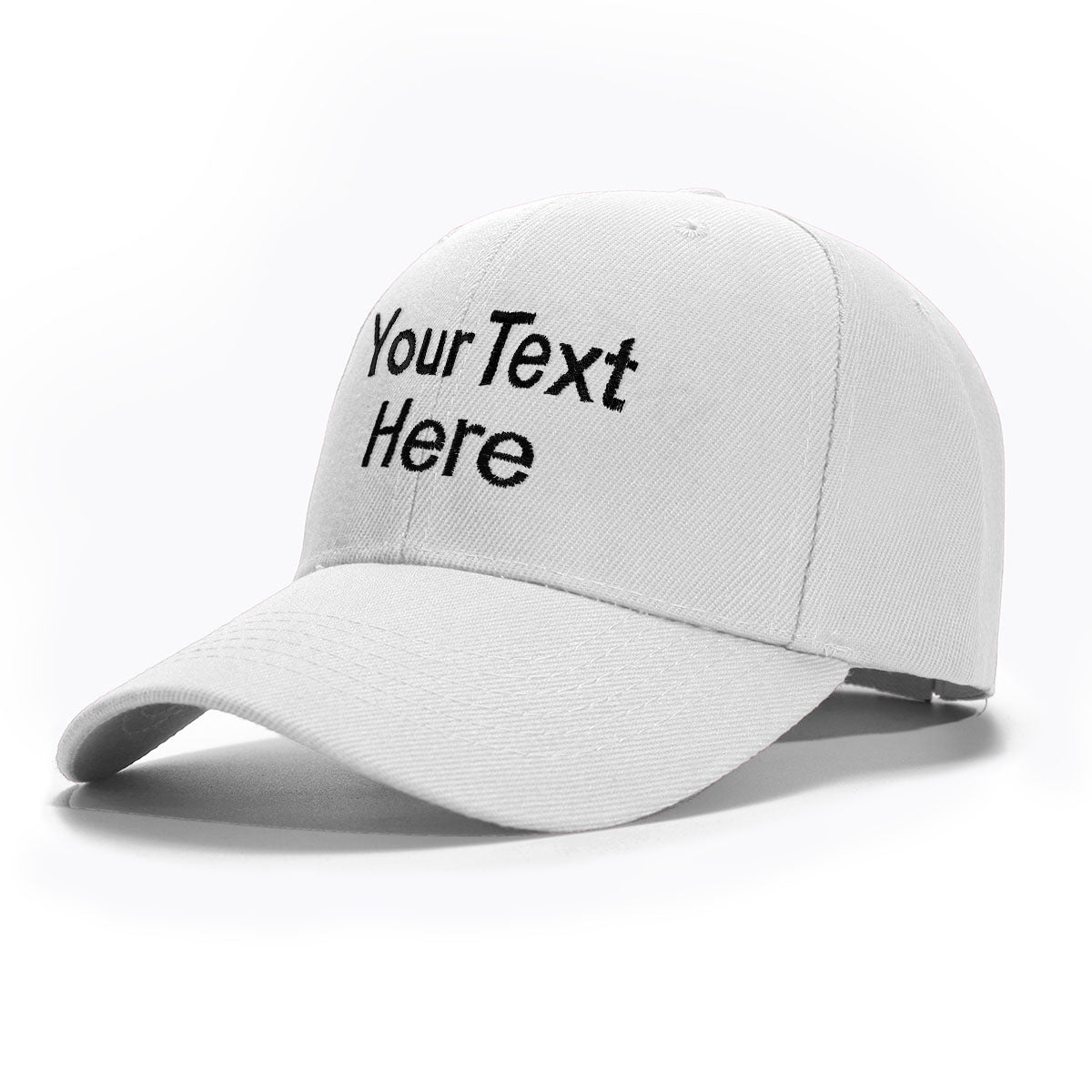 Custom Hat Baseball Cap with Embroidery Text