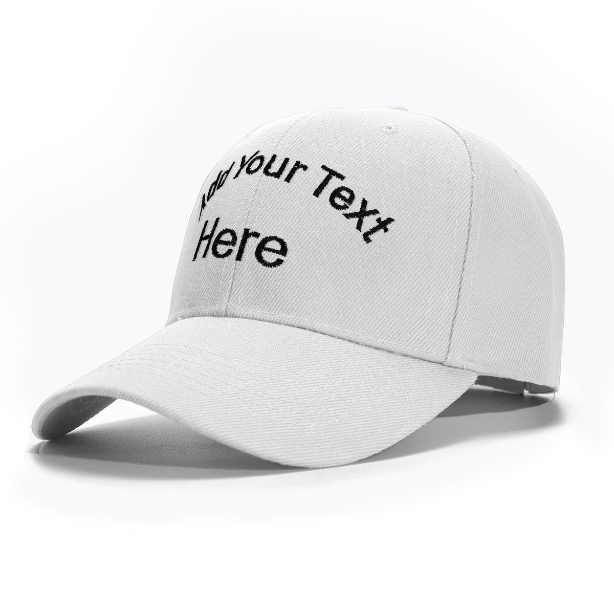 Custom Hat Baseball Cap with Embroidery Text