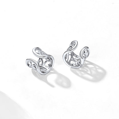 925 Sterling Silver Celtic Ear Cuffs 