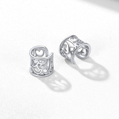 925 Sterling Silver Celtic Ear Cuffs Cartilage Earrings