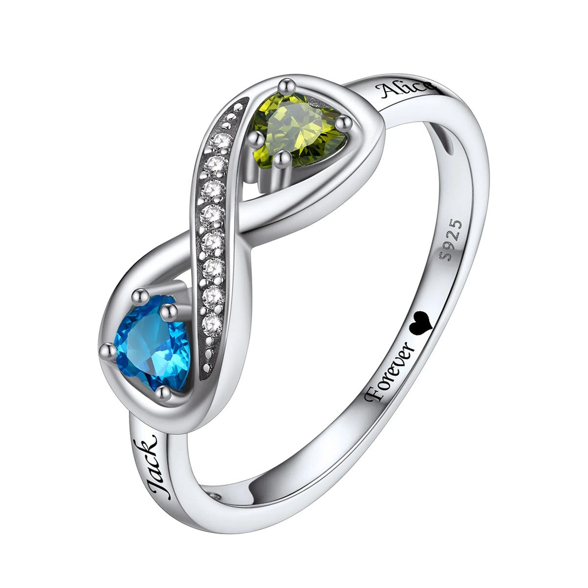 Birthstone Rings | Custom Engraved Gift – BIRTHSTONES JEWELRY INC