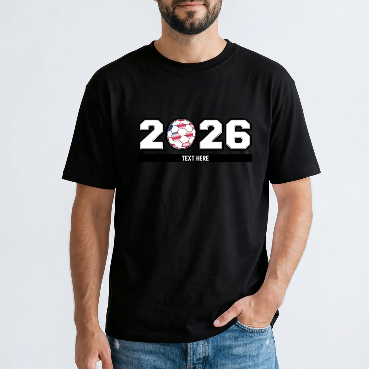 Custom World Cup 2026 National Soccer T Shirt