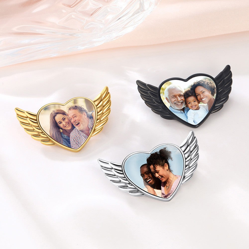 Angel Wing Bouquets Brooch Pin CFB50545