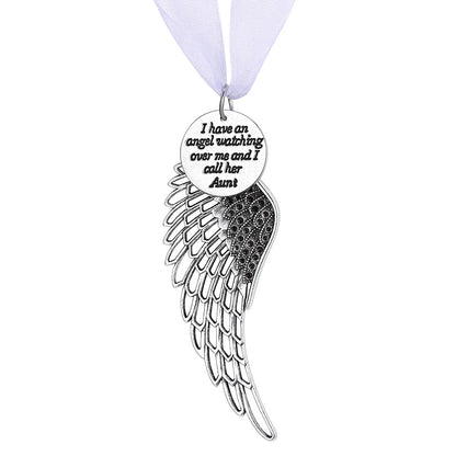 Angel Wing Christmas Ornaments Aunt