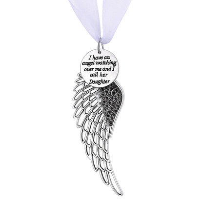 Angel Wing Christmas Ornaments Daughter