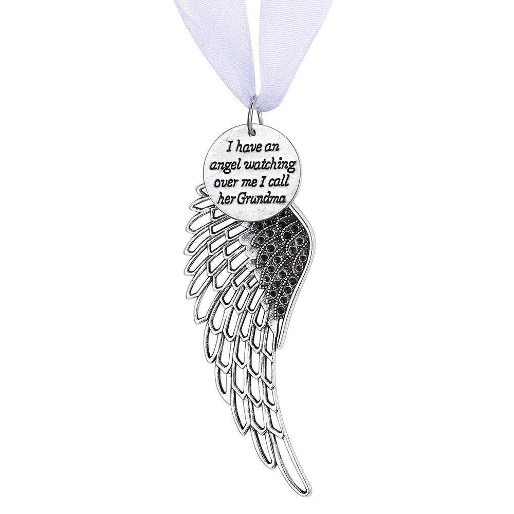 Angel Wing Christmas Ornaments Grandma