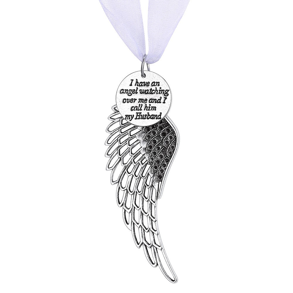 Angel Wing Christmas Ornaments Husband