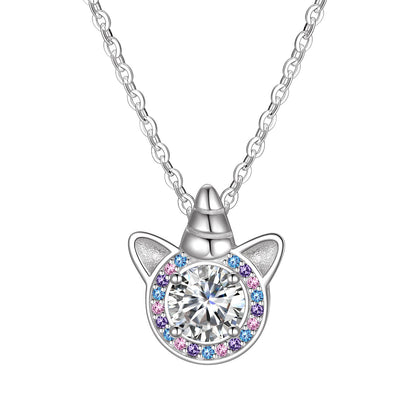 April Unicorn Necklace