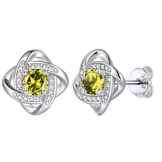 August Birthstone Earrings