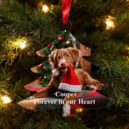 Personalized Photo Christmas Ornaments for Family Lover