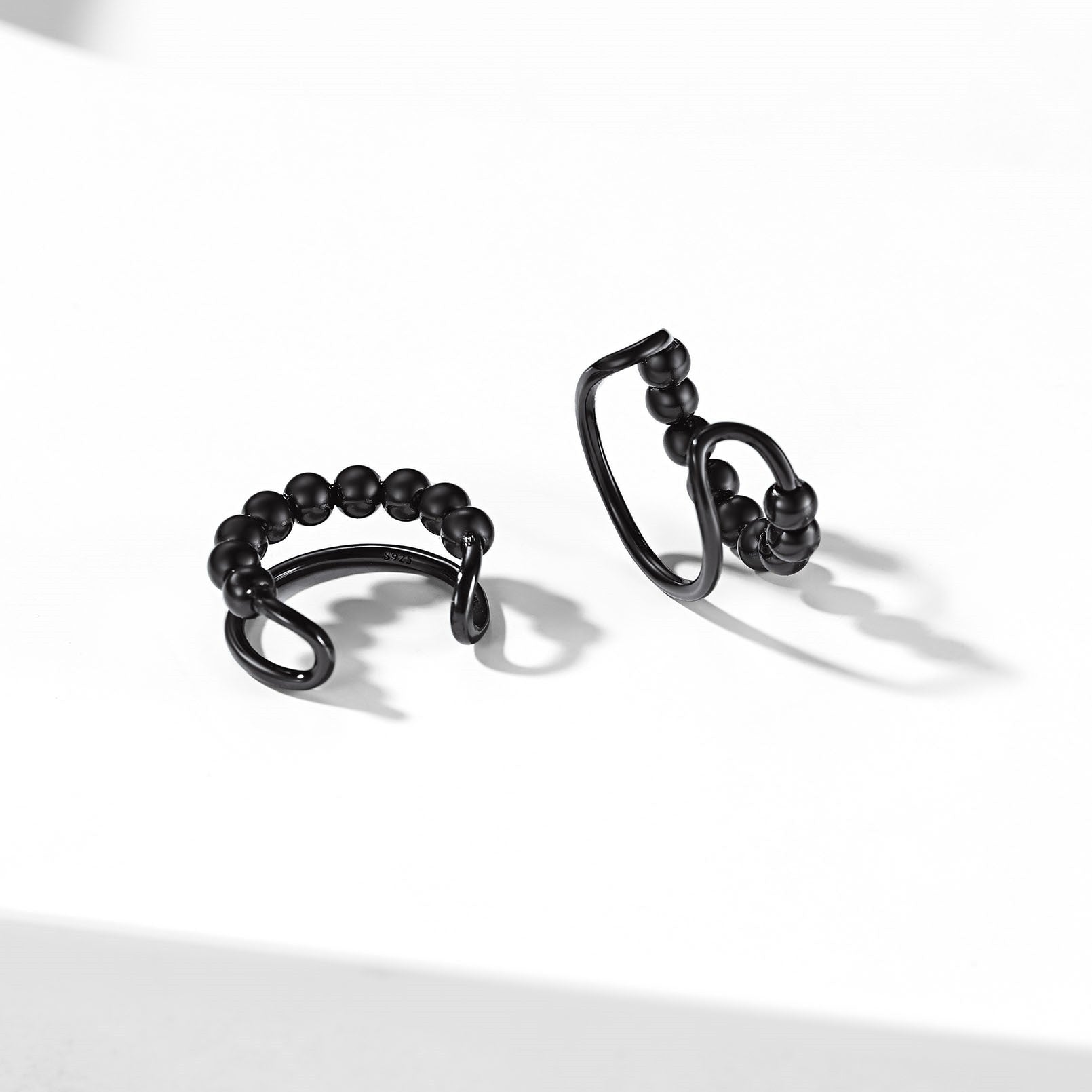 Beads Ear Cuff Earrings Non Piercing