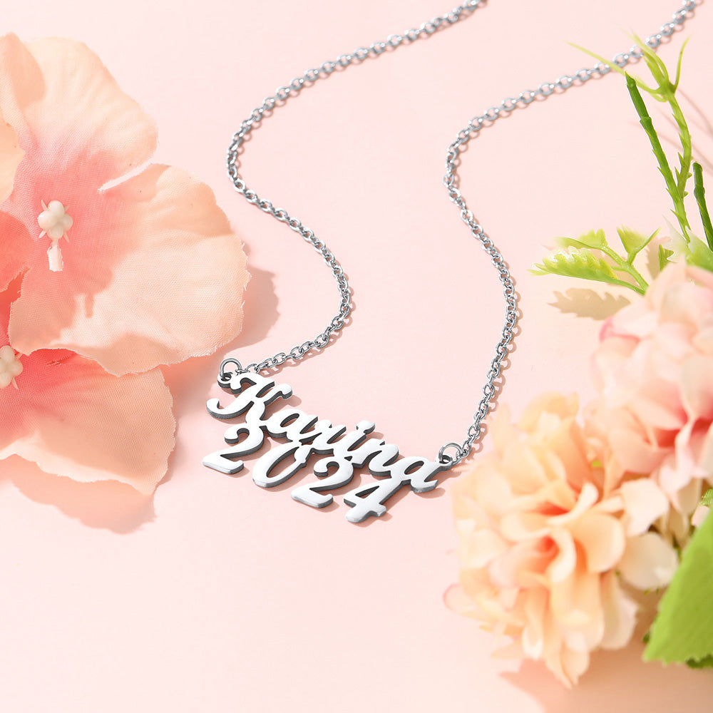 Birth Name Necklace