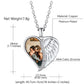Birthstonesjewelry Angel Wings Heart Necklace Size