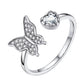 Birthstonesjewelry Butterfly Birthstone Ring April Diamonds