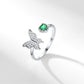 Birthstonesjewelry Butterfly Birthstone Ring Green