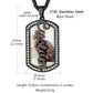 Birthstonesjewelry Picture Name Dog Tag Necklace Size