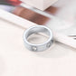 Birthstonesjewelry Promise Band Ring Steel