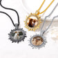 Birthstonesjewelry Sun Picture Necklace 3 Colors