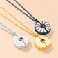 Birthstonesjewelry Sunflower Locket Necklace 3 Colors