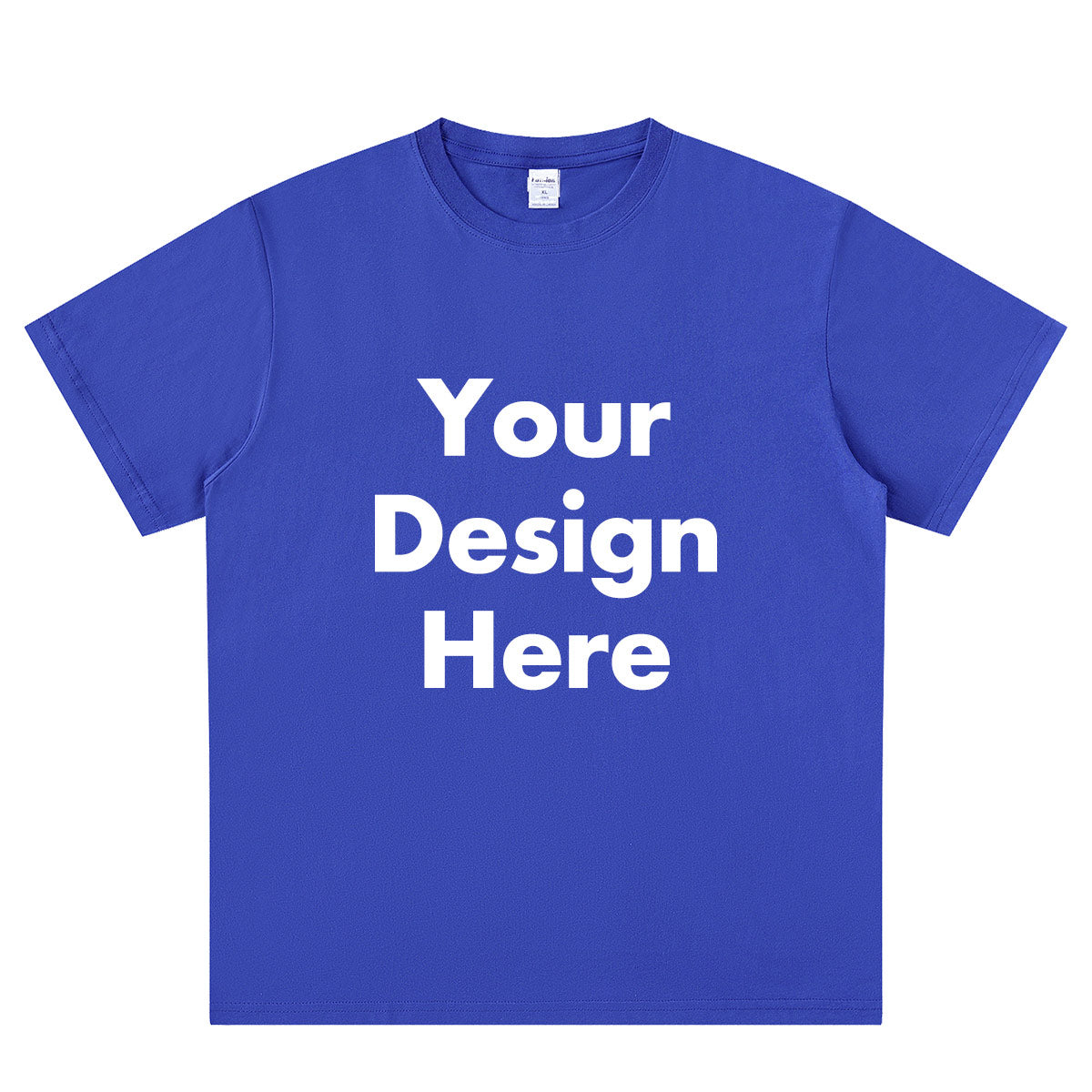 Blue Text T-Shirts for Women Men 