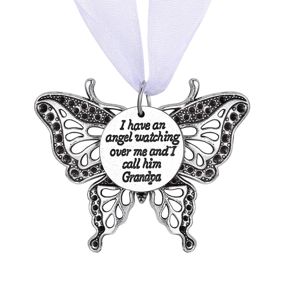 Butterfly Christmas Ornaments for Grandpa