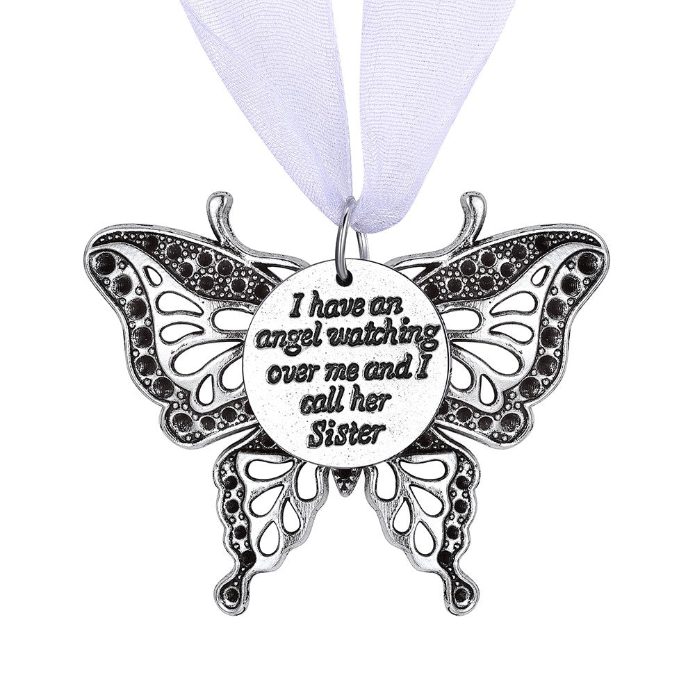 Butterfly Christmas Ornaments for Sister